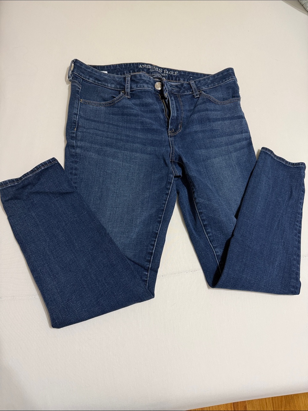 American Eagle Outfitters Indigo Skinny Jeans - Women's